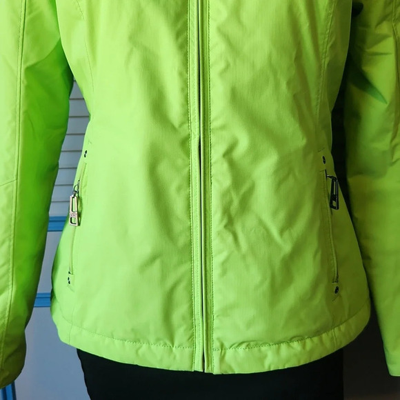 Vintage Skea Bright Green Winter Jacket - Picture 4 of 16